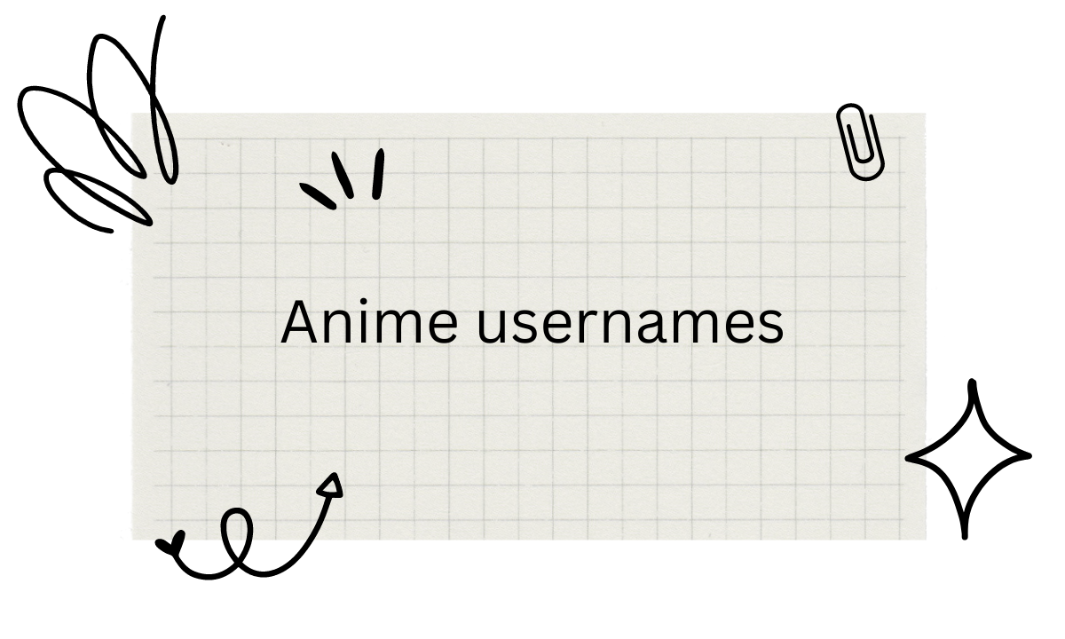 Aggregate more than 113 cute anime usernames best - 3tdesign.edu.vn